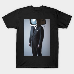 Suit Tube TV Man T-Shirt